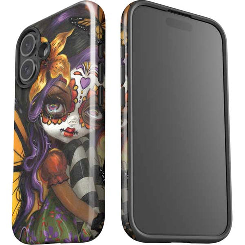 Monarch butterfly Fairy by Jasmine Becket-Griffith iPhone 16 Plus Impact Case